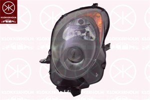 Strålkastare, Höger, ALFA ROMEO MITO, 0000050522790, 0000050527823, 50521534, 50527823