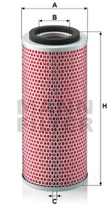 Luftfilter, HYUNDAI GALLOPER I, GALLOPER II, H100 Buss, H100 Flak/chassi, H100 Skåp, PORTER Flak/chassi, PORTER Skåp, 28113-44000, 28130