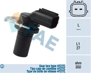 Varvtalssensor, automatväxellåda, FORD, 10456578, 3043996, 4617388, 4900624, 5S4P-7M101-AA, 8S4P-7M101-AA, XS4P-7M101-AB