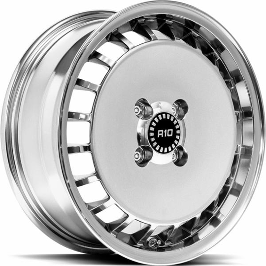 Ronal R10 Turbo Polished 7/15 4/100 ET37 B68
