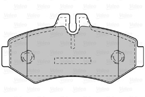 Bromsbeläggsats, Bakaxel, MERCEDES-BENZ,VW, 0004209720, 0034202420, 0044202520, 2D0698451B, 34202420, 4209720, 44202520