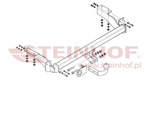 Dragkrok, Standard, CITROËN C4 I, PEUGEOT 307, 308 I