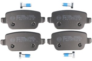 Bromsbeläggsats, Bakaxel, FORD,LAND ROVER,VOLVO, 1439867, 1459408, 1477803, 1566234, 1682005, 1756395, 30671576, 30742490, 30794553, 6G9