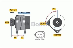 Generator, BMW,LAND ROVER, 12 31 7 789 980, 12 31 7 789 983, 12 31 7 797 660, 12 31 7 797 661, YLE 5001 70, YLE500170