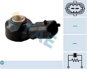 Knackningssensor, ABARTH,ALFA ROMEO,FIAT,LANCIA,MITSUBISHI,OPEL,PORSCHE,VAUXHALL, 00860129, 00K68070745 AA, 055193105*, 055195787*, 0551