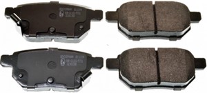 Bromsbeläggsats, Bakaxel, LEXUS CT, SUBARU TREZIA, TOYOTA AURIS, COROLLA Sedan, IQ, PRIUS, URBAN CRUISER, VERSO S, YARIS, 04466 52070, 0