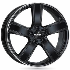 MAK Turismo-FF Black Polished 11.5x21 5/130 ET65 B71.6