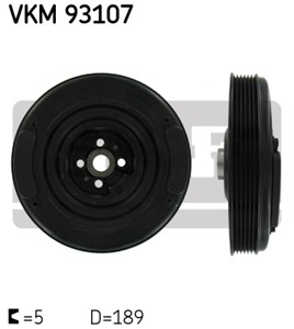 Remskiva, vevaxel, AUDI,VOLVO,VW, 074 105 251 AC, 074 105 251 N, 074 105 251 T, 8627933