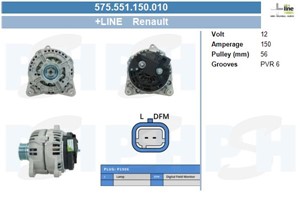 Generator, DACIA,RENAULT, 7711368386, 7711497629, 8200327183, 8200660029, 8200992208