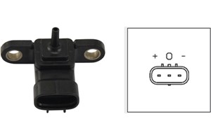 Sensor, insugstryck, Insugsgrenrör, MAZDA,SUBARU,TOYOTA, 8942012220, 8942171020