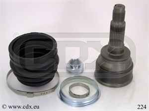 Drivknut, På hjulsidan, MAZDA 323 C IV, 323 P V, 323 S IV, 323 Station Wagon III, F02322501A, F02322510