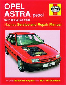 Haynes Reparationshandbok, Opel Astra Petrol, Universal
