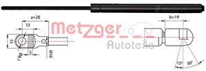 Gasfjäder, bagageutrymme, VW TRANSPORTER Buss III, TRANSPORTER Skåp III, 251 829 331B, 251 829 332