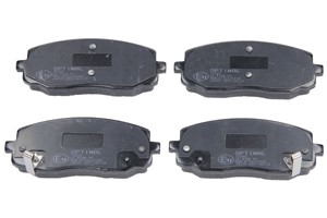 Bromsbeläggsats, Framaxel, HYUNDAI i10 I, i10 II, i20 I, KIA PICANTO, 5810107A00, 5810107A10, 5810107A20, 58101-0XA01, 58101-0XA10, 5810