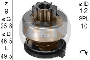 Frihjulsväxel, startmotor, AUDI,FIAT,OPEL,SKODA,VOLVO,VW, 9947831