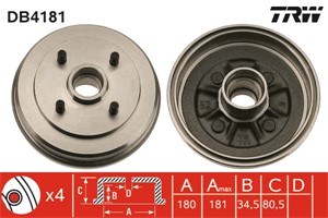 Bromstrumma, Bakaxel, TOYOTA PASEO Coupé, STARLET, TERCEL Halvkombi, 42403-10020, 42403-10060, 42403-19015, 42403-19075, 42403-19085, 42
