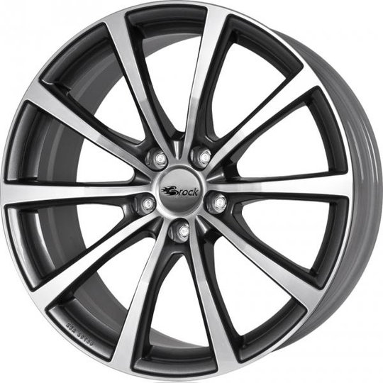 Brock B32 Titanium Polished 7,5/18 5/112 ET45 B66.6