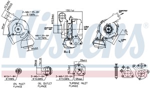 Turbo, OPEL SIGNUM Halvkombi, VECTRA C, VECTRA C GTS, VECTRA C Kombi, SAAB 9-3, 9-5, 9-5 Kombi, VAUXHALL SIGNUM, VECTRA Mk II, 24418170,