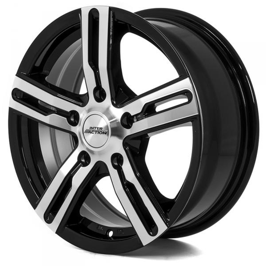 Inter Action Kargin Black Polished 7,5/17 5/114.3 ET45 B66.1