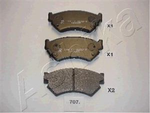 Bromsbeläggsats, Framaxel, SUBARU JUSTY I, 0725193040, 725193040, 725193041