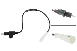 ABS-givare, Sensor, hjulvarvtal, Bakaxel vänster, DAEWOO NUBIRA, NUBIRA Kombi, NUBIRA Sedan, NUBIRA Wagon, 96283019