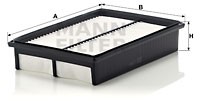 Luftfilter, MAZDA 3, 3 Sedan, 5, LF50 13Z40-9A, LF50 13Z40-A