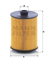 Oljefilter, PORSCHE,SKODA,VW, 03H 115 562, 958.107.222.10