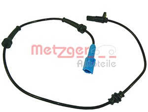 ABS-givare, Sensor, hjulvarvtal, Bakaxel, båda sidor, CITROËN C2, C3 I, C3 Pluriel, PEUGEOT 1007, 4545 98, 454598