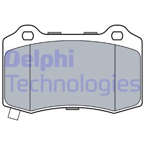 Bromsbeläggsats, Bakaxel, JEEP GRAND CHEROKEE III, GRAND CHEROKEE IV, GRAND CHEROKEE VAN, 68003610AA, 68003610AB, 68034993AA, 68144432AA