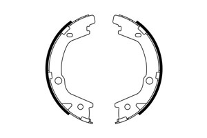 Bromsbackar, sats, Bakaxel, HYUNDAI MATRIX, SONATA IV, SONATA V, SONATA VI, KIA MAGENTIS, OPTIMA, OPTIMA Sportswagon, SPORTAGE III, 5830