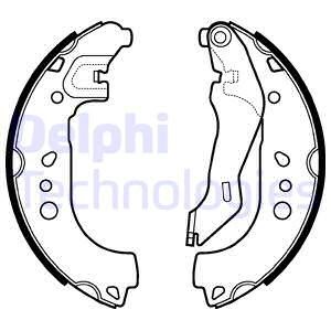 Bromsbackar, sats, Bakaxel, LEXUS ES, SEAT TOLEDO IV, SKODA RAPID, RAPID Spaceback, ROOMSTER, ROOMSTER Praktik, 4654033030, 6R0 698 525B