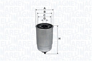 Bränslefilter, CITROËN,FIAT,PEUGEOT, 190693, 190694, 1906C2, 77362258