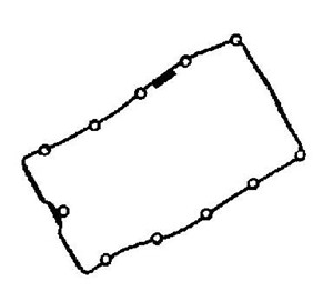 Packning, vippkåpa, AUDI A4 B7, A4 B7 Avant, A6 C6, A6 C6 Avant, 03G 103 483 B