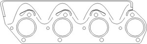 Packning, avgas, grenrör, BMW 3 [E30, E36], 3 Cabriolet [E30, E36], 3 Coupé [E36], 3 Touring [E30, E36], 5 [E34], 5 Touring [E34], 1162