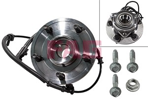 Hjullagersats, Framaxel, JEEP COMMANDER, GRAND CHEROKEE III, 5 2089 434AB, 5 2089 434AC, 5 2089 434AD, 5 2089 434AE, 52089434AB, 5208943