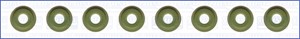 Packningssats, ventiler, CHEVROLET,DAEWOO,FIAT,FORD,MAZDA,OPEL,PONTIAC,VAUXHALL, 642522