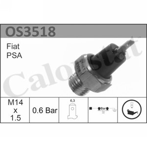 Varningsswitch, oljetryck, ALFA ROMEO,FIAT,LADA,LANCIA,SEAT,VW, 1131-12, 1450185, 2101-03810600-50, 2101-38100600, 2101-3810600, 2106-03