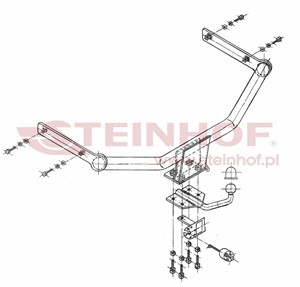 Dragkrok, Standard, SEAT LEON