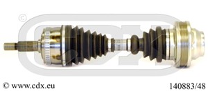 Drivaxel, Framaxel, MERCEDES-BENZ VITO Buss [W638], VITO Skåp [W638], V-KLASS [638/2], 6383342334, A6383342334