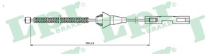 Vajer, parkeringsbroms, Bak, FORD FIESTA VI, FIESTA Van VI, MAZDA 2, 1514201, 8V512A635AB, D65144430A