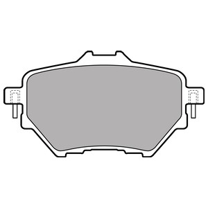 Bromsbeläggsats, Bakaxel, CITROËN,OPEL,PEUGEOT,TOYOTA,VAUXHALL, 1609000680, 1617535380, 95525378