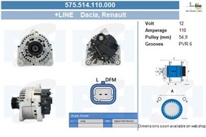 Generator, DACIA,RENAULT, 7711368385, 8200323126, 8200667606, 8200667607, 8200667607A