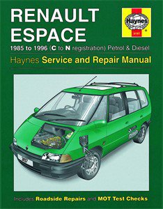 Haynes Reparationshandbok, Renault Espace Petrol & Diesel, Universal