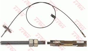 Vajer, parkeringsbroms, Mitt, FORD TRANSIT Buss, TRANSIT Flak/chassi, TRANSIT Skåp, 4041993, 4060872, YC152A793CE