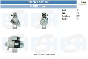 Startmotor, JEEP GRAND CHEROKEE II, 56041207, 56041207AB, M001T84981, M001T84981ZC, M001T894981ZC, M1T84981, M1T84981ZC, M1T894981ZC