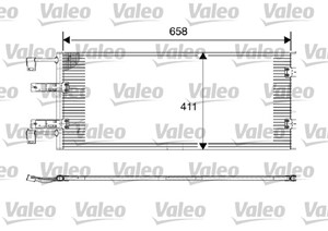 Kondensor, klimatanläggning, NISSAN,OPEL,RENAULT, 2765000QAH, 27650-00QAH, 4414580, 8200019382, 91168188