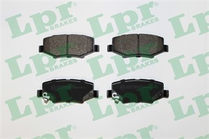 Bromsbeläggsats, Bakaxel, DODGE NITRO, JEEP CHEROKEE, WRANGLER III, 068003776AA, 68003776AA, K68003776AA
