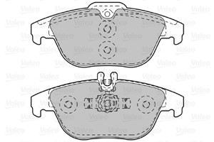 Bromsbeläggsats, Bakaxel, MERCEDES-BENZ, 0054200720, 0054204320, 0054204920, 0054208120, 0064201320, 0064206120, 0074208520, 54200720, 5