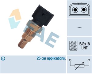 Kylvätsketemperatur-sensor, VOLVO 740, 740 Kombi, 760, 760 Kombi, 940, 940 Kombi, 960, 960 Kombi, 1362645-2, 17540-67JA0, 17540-67JA0-00