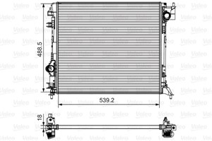 Kylare, motorkylning, NISSAN QASHQAI SUV II, RENAULT KADJAR, 214104EA0A, 21410-4EA0A, 214104EA1A, 21410-4EA1A, 214107399R, 21410BM90A, 2